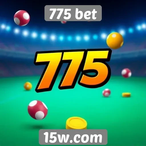 A variedade de jogos disponíveis na 775 bet